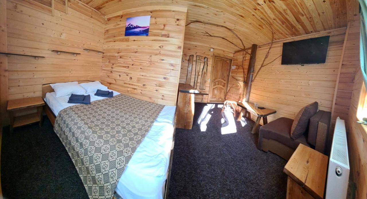 Alpin Eco Chalet & Wellness Dragobrat Exteriör bild